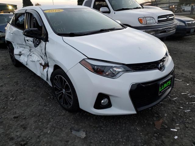 TOYOTA COROLLA 2016 with VIN 2T1BURHE7GC576279 - Photo from auction