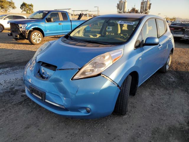 Photo 2 from auction – 2011 NISSAN LEAF SV with VIN JN1AZ0CP3BT004647