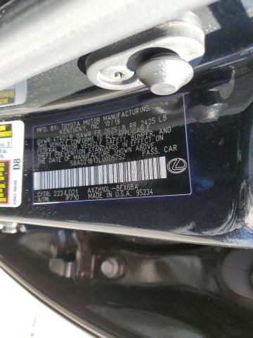 Photo 10 from auction – 2020 LEXUS ES 300H with VIN 58AD21B13LU005752