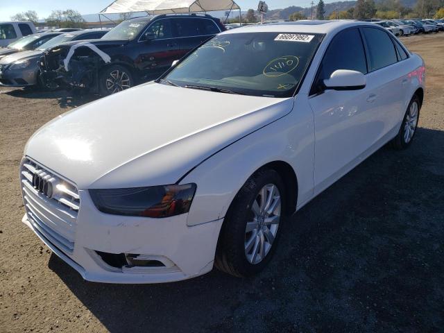 Photo 2 from auction – 2013 AUDI A4 PREMIUM with VIN WAUEFAFL8DN035693