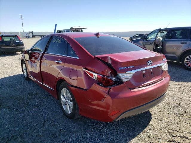 Photo 3 from auction – 2015 HYUNDAI SONATA HYB with VIN KMHEC4A40FA139629
