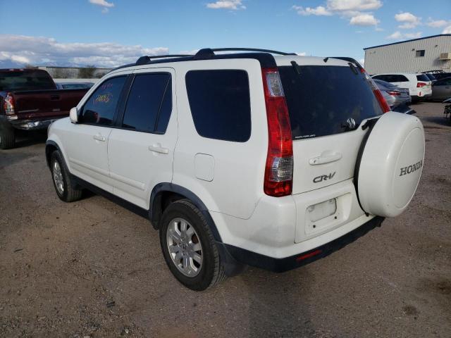 Photo 3 from auction – 2005 HONDA CR-V SE with VIN JHLRD78975C046103