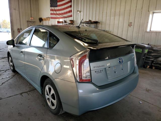 Photo 3 from auction – 2013 TOYOTA PRIUS with VIN JTDKN3DU9D1688024