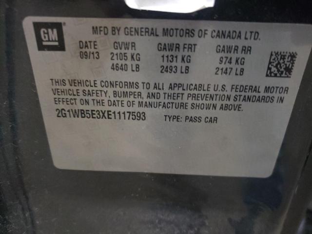 Photo 10 from auction – 2014 CHEVROLET IMPALA LIM with VIN 2G1WB5E3XE1117593