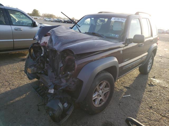 Photo 2 from auction – 2004 JEEP LIBERTY SP with VIN 1J4GL48K54W293555