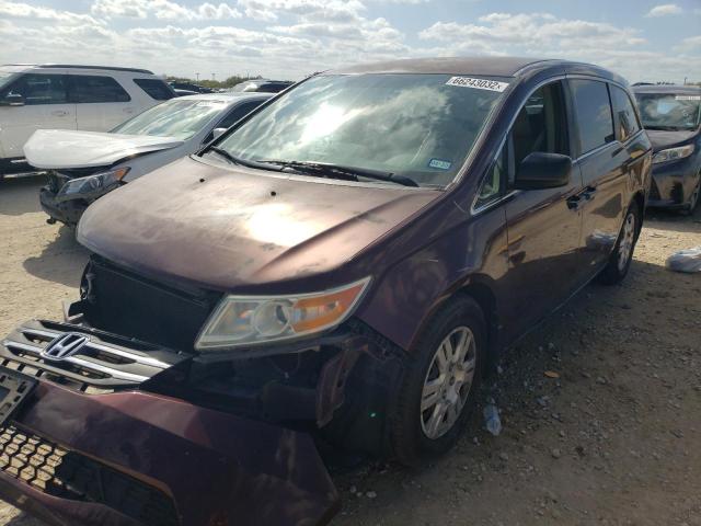 Photo 2 from auction – 2012 HONDA ODYSSEY LX with VIN 5FNRL5H24CB042744