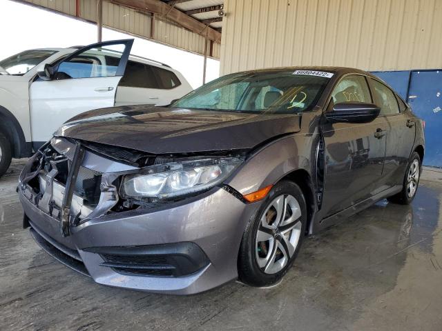 Photo 2 from auction – 2018 HONDA CIVIC LX with VIN 19XFC2F59JE016528