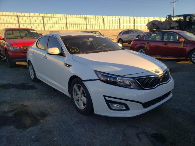 KIA OPTIMA LX 2015 with VIN KNAGM4A79F5639766 - Photo from auction