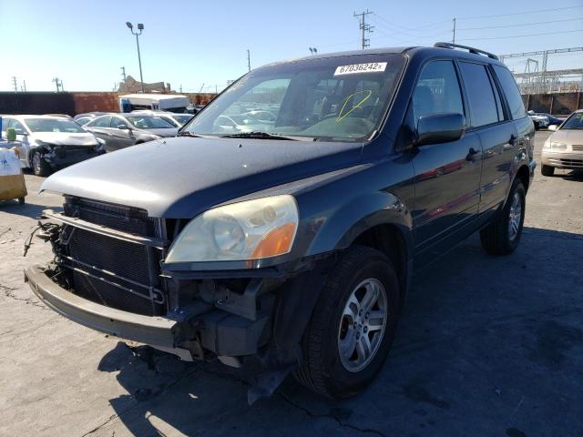 Photo 2 from auction – 2003 HONDA PILOT EXL with VIN 2HKYF18583H572674