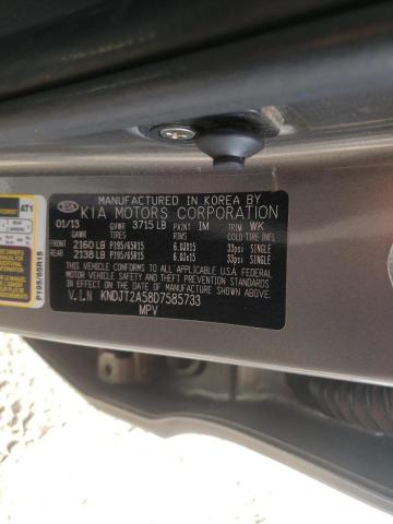 Photo 10 from auction – 2013 KIA SOUL with VIN KNDJT2A58D7585733
