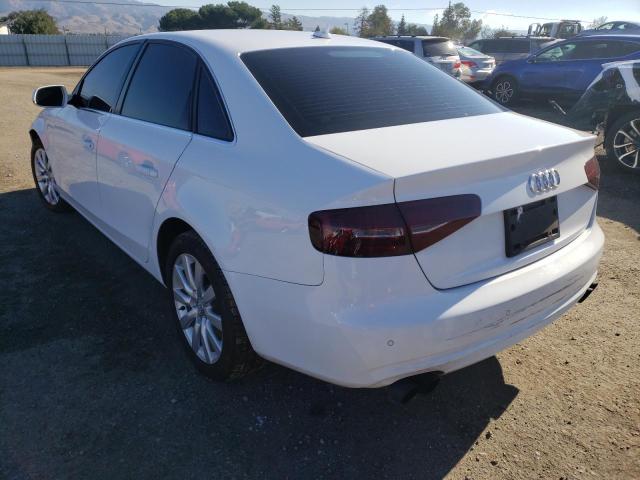 Photo 3 from auction – 2013 AUDI A4 PREMIUM with VIN WAUEFAFL8DN035693