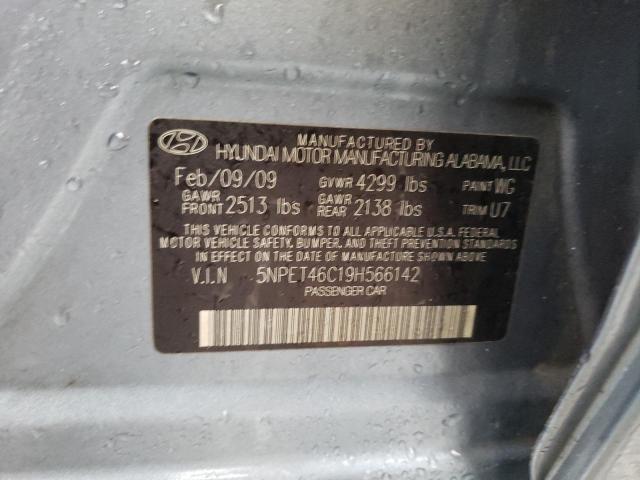 Photo 10 from auction – 2009 HYUNDAI SONATA GLS with VIN 5NPET46C19H566142