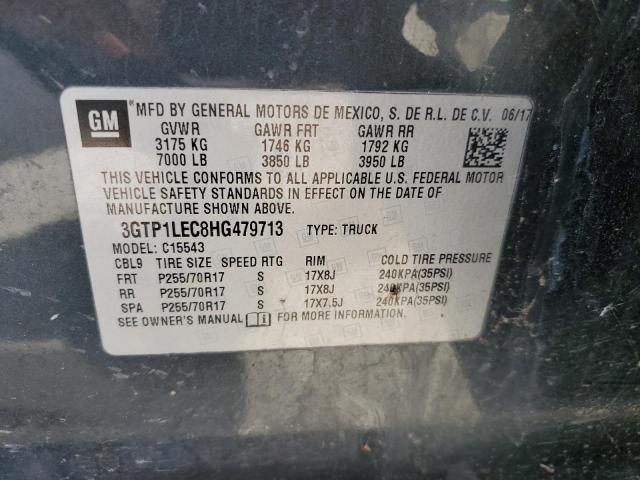 Photo 10 from auction – 2017 GMC SIERRA C15 with VIN 3GTP1LEC8HG479713