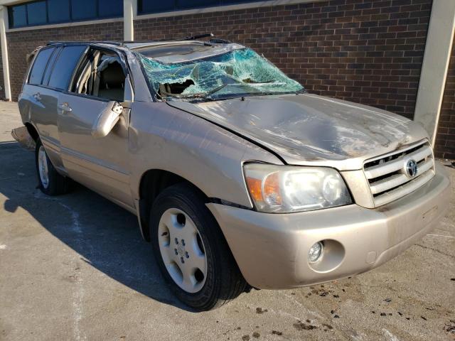 TOYOTA HIGHLANDER 2007 with VIN JTEEP21A070202170 - Photo from auction