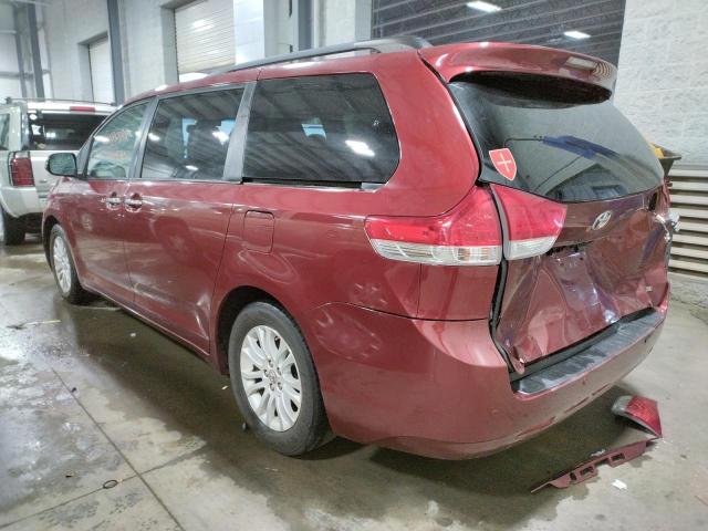 Photo 3 from auction – 2013 TOYOTA SIENNA XLE with VIN 5TDYK3DC0DS294098