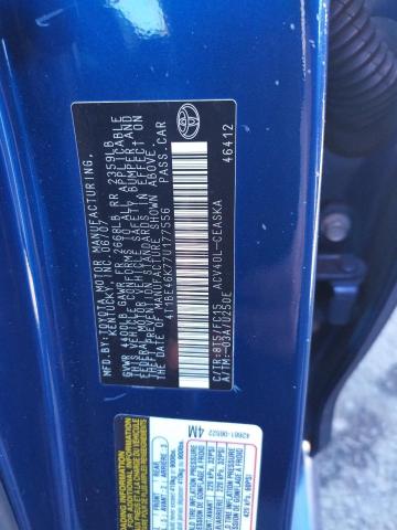 Photo 10 from auction – 2007 TOYOTA CAMRY CE with VIN 4T1BE46K77U177556