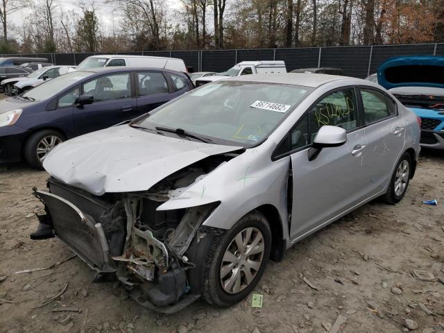 Photo 2 from auction – 2012 HONDA CIVIC LX with VIN 2HGFB2F57CH571103