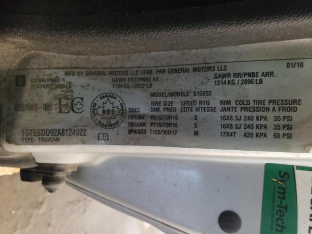 Photo 10 from auction – 2010 GMC CANYON SLE with VIN 1GTESDD92A8124922