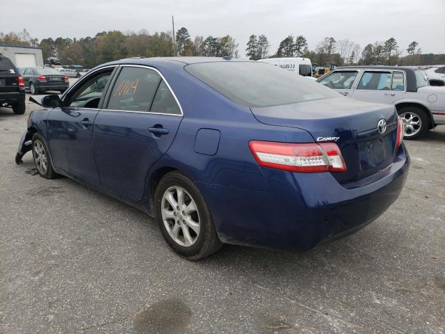 Photo 3 from auction – 2011 TOYOTA CAMRY BASE with VIN 4T1BF3EK0BU593868