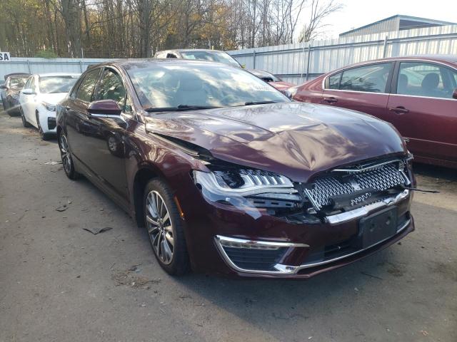 LINCOLN MKZ SELECT 2017 with VIN 3LN6L5C96HR621968 - Photo from auction
