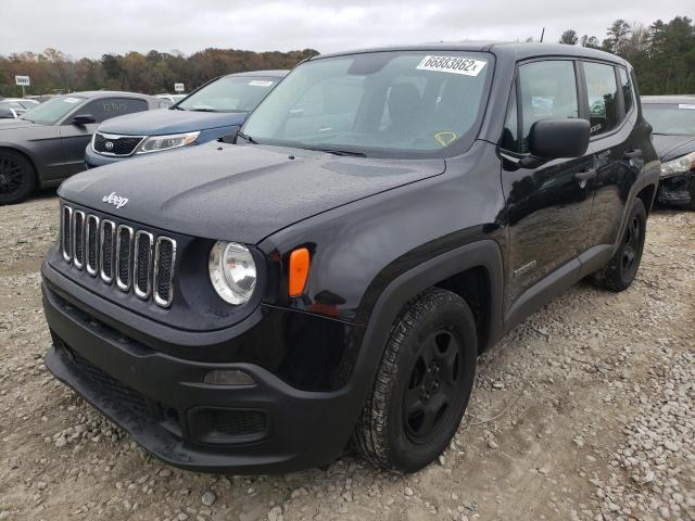 Photo 2 from auction – 2017 JEEP RENEGADE S with VIN ZACCJAAB4HPG15320