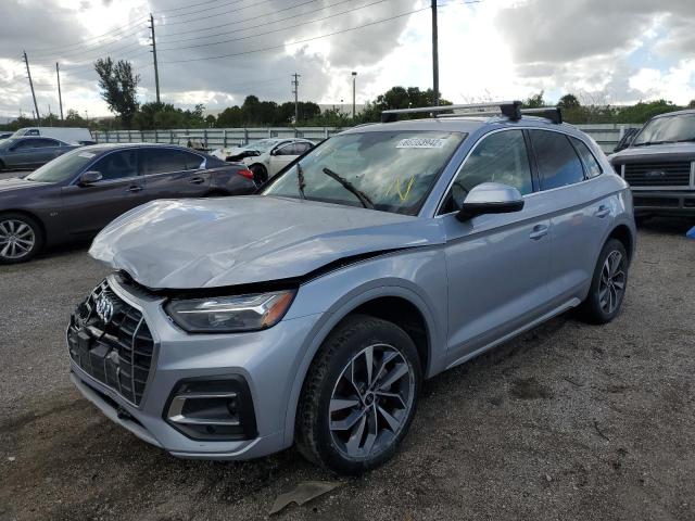 Photo 2 from auction – 2021 AUDI Q5 PREMIUM with VIN WA1AAAFY6M2131314