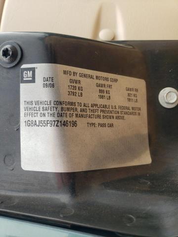 Photo 10 from auction – 2007 SATURN ION LEVEL with VIN 1G8AJ55F97Z146196