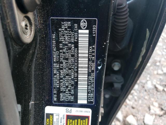Photo 10 from auction – 2014 TOYOTA CAMRY L with VIN 4T1BF1FK3EU339594
