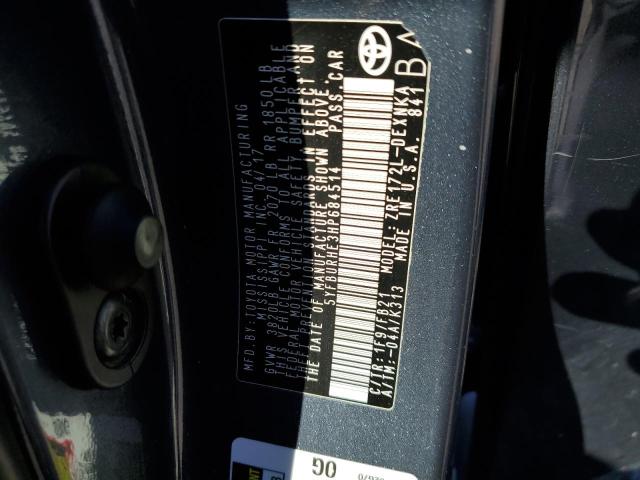 Photo 10 from auction – 2017 TOYOTA COROLLA L with VIN 5YFBURHE3HP684514