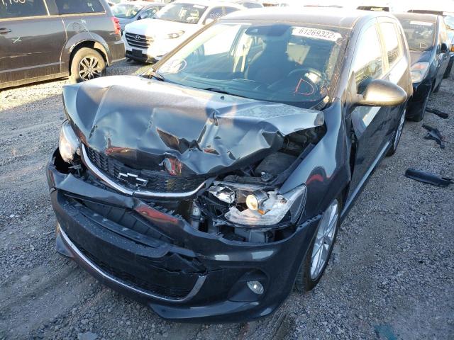 Photo 2 from auction – 2019 CHEVROLET SONIC LT with VIN 1G1JD6SB3K4134130