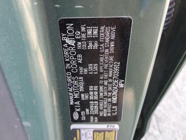 Photo 10 from auction – 2014 KIA SOUL with VIN KNDJN2A25E7039912