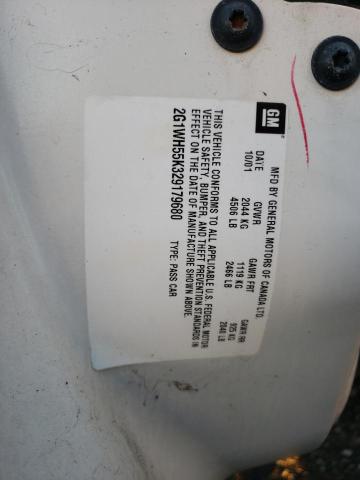 Photo 10 from auction – 2002 CHEVROLET IMPALA LS with VIN 2G1WH55K329179680