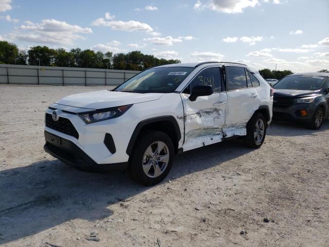 Photo 2 from auction – 2022 TOYOTA RAV4 LE with VIN JTMLWRFV9ND151308