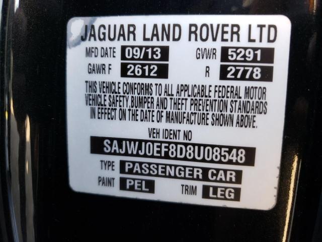 Photo 10 from auction – 2013 JAGUAR XF with VIN SAJWJ0EF8D8U08548