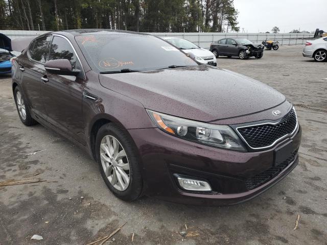 KIA OPTIMA EX 2015 with VIN 5XXGN4A77FG403077 - Photo from auction