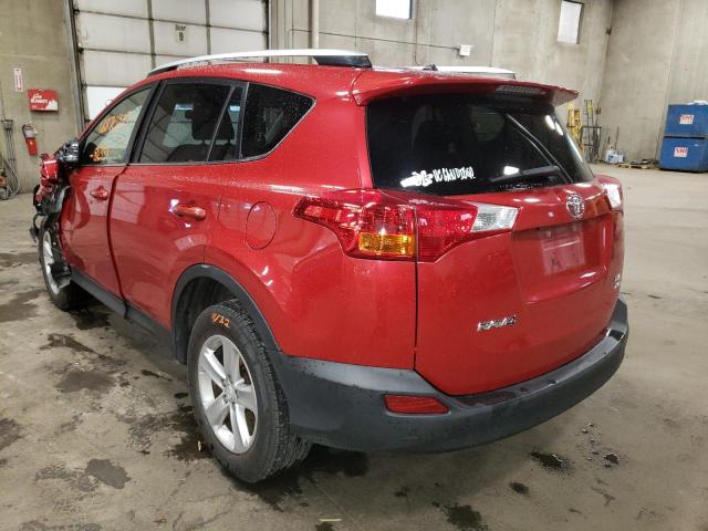 Photo 3 from auction – 2013 TOYOTA RAV4 XLE with VIN JTMRFREV7DD005435