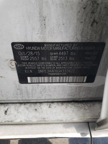 Photo 10 from auction – 2016 HYUNDAI SONATA SPO with VIN 5NPE34AF6GH333422