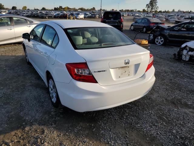 Photo 3 from auction – 2012 HONDA CIVIC LX with VIN 19XFB2F52CE322623