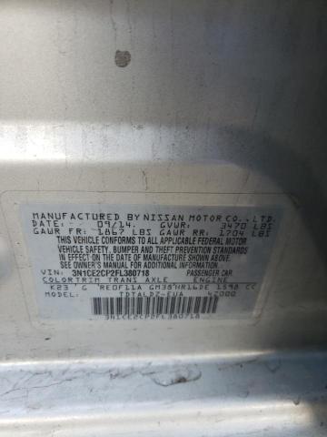 Photo 10 from auction – 2015 NISSAN VERSA NOTE with VIN 3N1CE2CP2FL380718