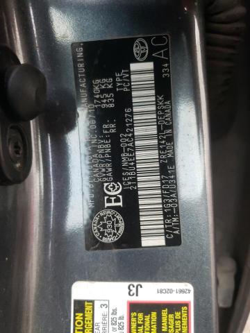 Zdjęcie 10 z aukcji – 2010 TOYOTA COROLLA BA z VIN 2T1BU4EE7AC421276