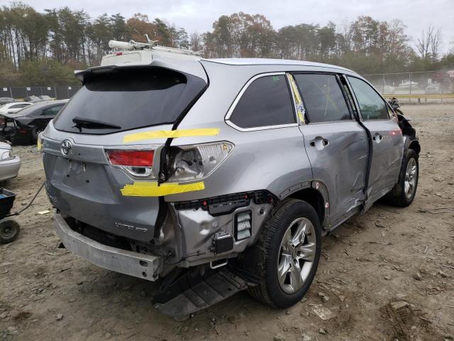 Фото 4 с аукциона – 2016 TOYOTA HIGHLANDER с VIN 5TDDKRFH5GS344721