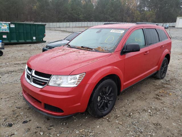 Photo 2 from auction – 2019 DODGE JOURNEY SE with VIN 3C4PDCAB0KT871586