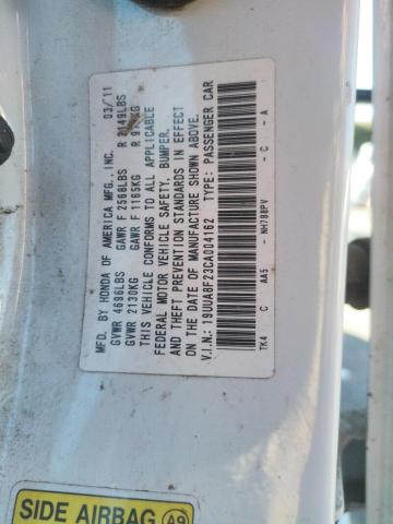 Photo 10 from auction – 2012 ACURA TL with VIN 19UUA8F23CA004162
