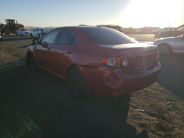 Photo 3 from auction – 2009 TOYOTA COROLLA BA with VIN JTDBL40EX9J037065