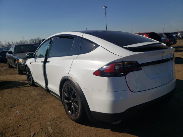 Photo 3 from auction – 2021 TESLA MODEL X with VIN 5YJXCBE58MF326769