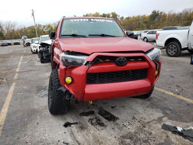 Photo 9 from auction – 2016 TOYOTA 4RUNNER SR with VIN JTEBU5JR5G5305669