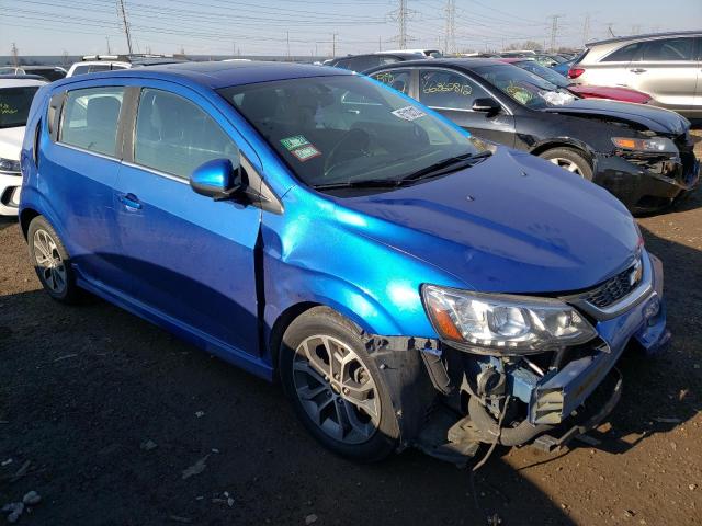CHEVROLET SONIC LT 2017 with VIN 1G1JD6SB9H4125828 - Photo from auction