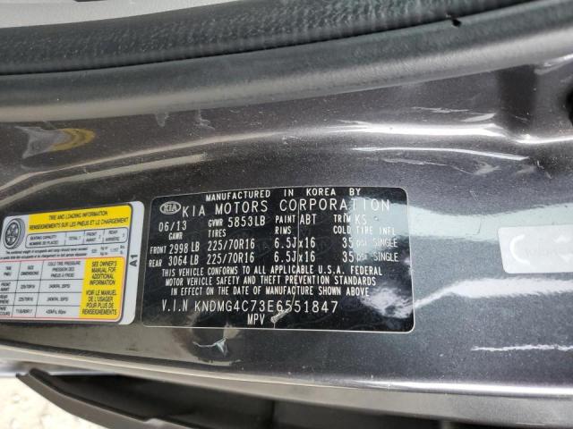 Photo 10 from auction – 2014 KIA SEDONA LX with VIN KNDMG4C73E6551847
