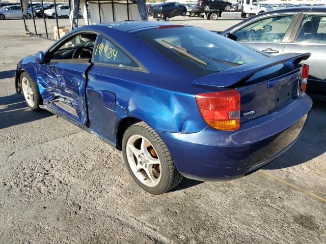Photo 3 from auction – 2000 TOYOTA CELICA GT- with VIN JTDDY38T6Y0034417