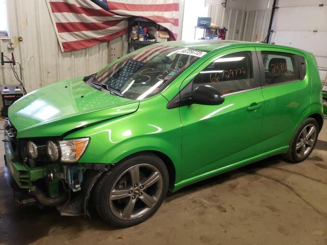 Photo 2 from auction – 2015 CHEVROLET SONIC RS with VIN 1G1JH6SB3F4113840